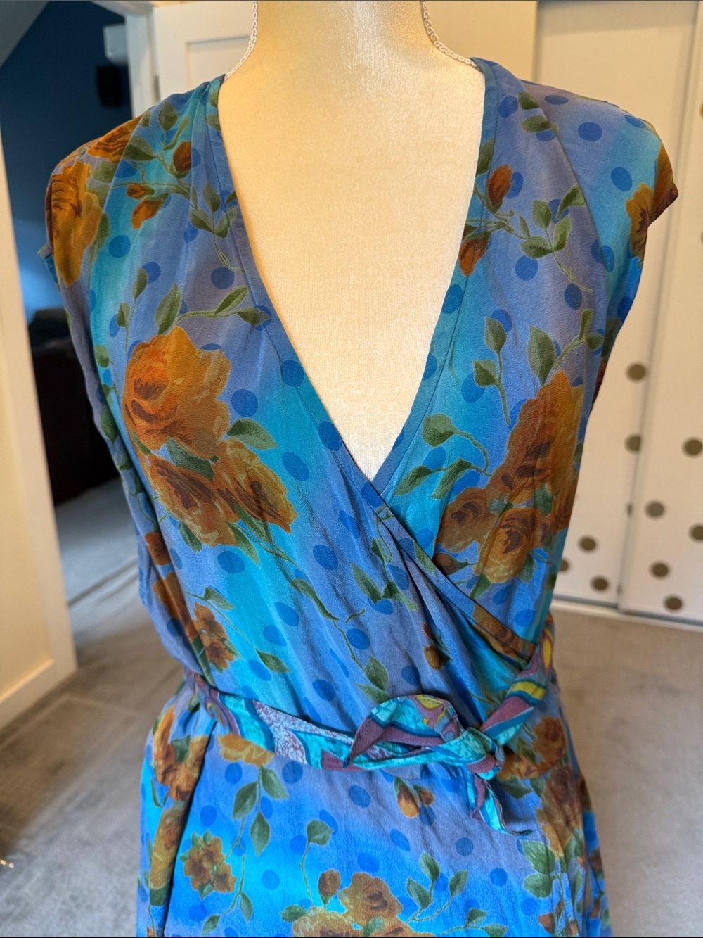 Kantha Bae wrap dress duster - Picture 3 of 8